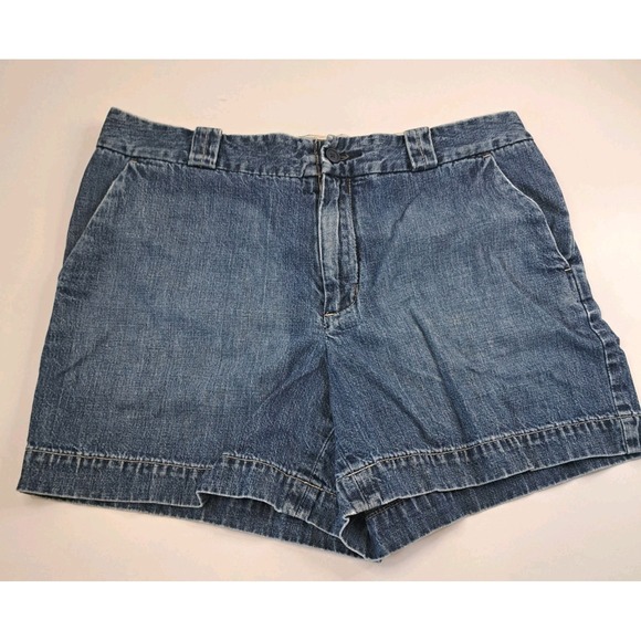 GAP Pants - Gap Classic Fit Denim Jean Shorts Women's 8 Blue Capsule Preppy Minimalist